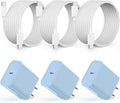 【Apple MFi Certified】20W USB C Fast Charger iPhone 16 15 Charge Block 3Pack 6 by Kruidvat