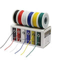 Hook up Wire Kit 18 Gauge 6 Colors 16.4 feet Each Electrical Wire 18 AWG by CBAZY