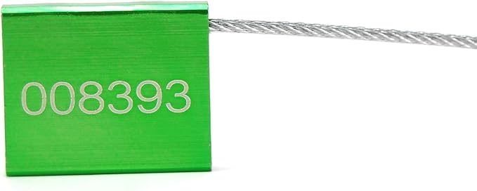 Tamper Evident Pull Tite Security Cable Seals Alumium Alloy Shipping Container - Image 5