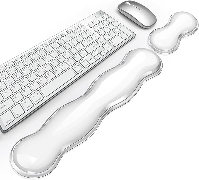 Gel Keyboard Wrist Rest, Cute Wrist Support and Arm Support Keyboard Rest by KEPUTAIER