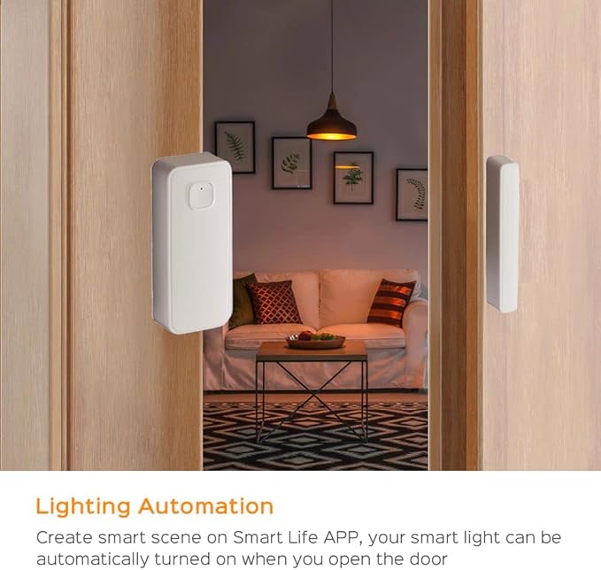 EVERSECU Tuya Smart WiFi Door Sensor Open / Close Detector App Notification - Image 6
