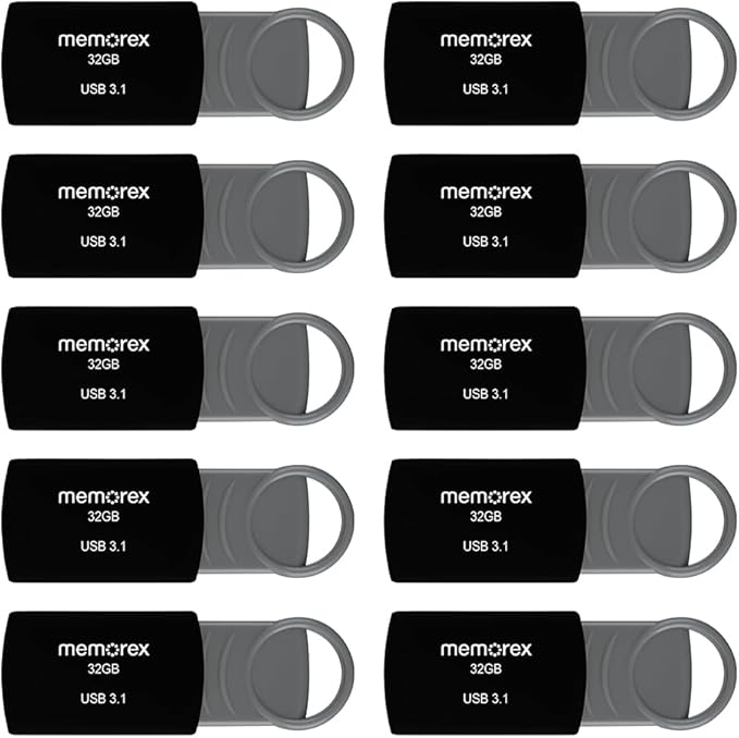 32GB Memorex USB 3.1 Flash Drive – Transfer Speeds Up to 10x Faster Than USB 2.0 - Image 4