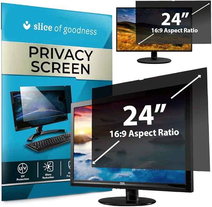 Computer Privacy Screen Filter for Widescreen Monitor by Unknown
