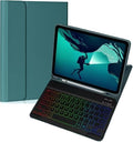 Keyboard Case for Galaxy Tab S10 Lite/ S10 FE/ S9 FE/S9/S8/S7, Slim Lightweight by Unknown