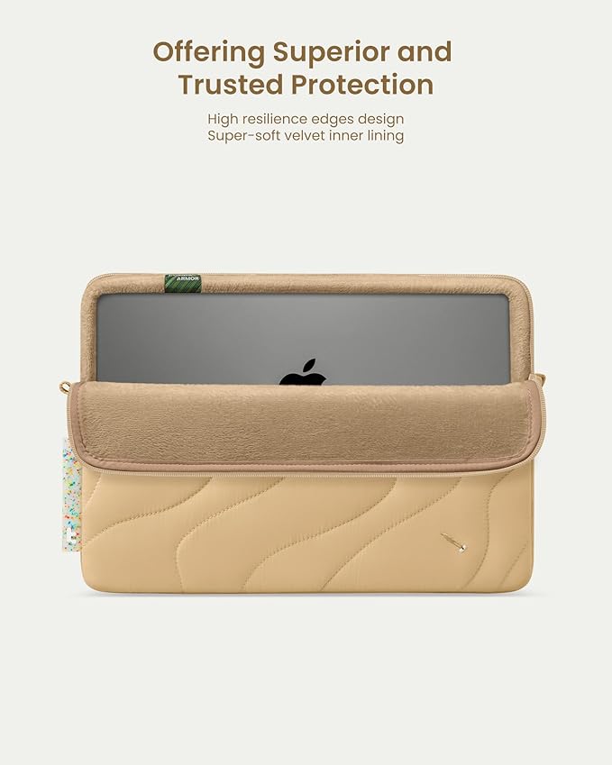 tomtoc 360 Protective Puffy Laptop Sleeve - Image 6