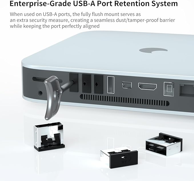 100PCS USB Metal Port Lock Blocker - Image 7