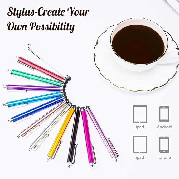 Briout Stylus Pens for Touch Screens, 36 Pack Capacitive Stylus, High Precision - Image 3
