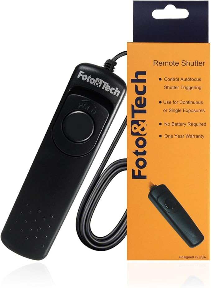 Foto&Tech Wired MC-30 Remote Control Shutter Release, Compatible by FOTO%26TECH
