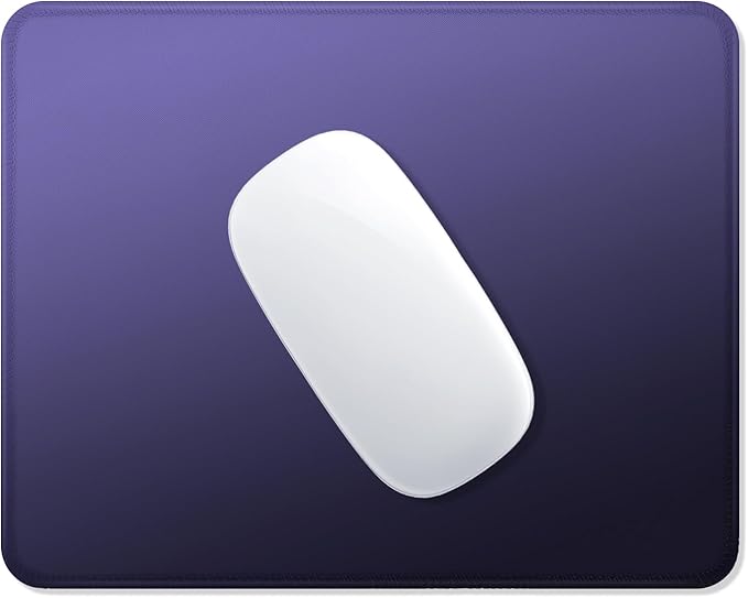 ITNRSIIET Mouse Pad Non-Slip Rubber Base Smooth Surface Stitched Edges by +ITNRSIIET