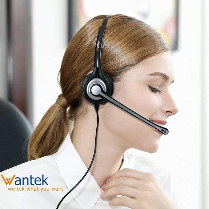 Wantek Cell Phone Headset Mono - Image 6