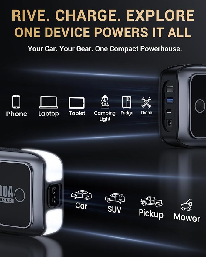 MOSTOOL M8 6000A Car Battery Jump Starter - Image 6