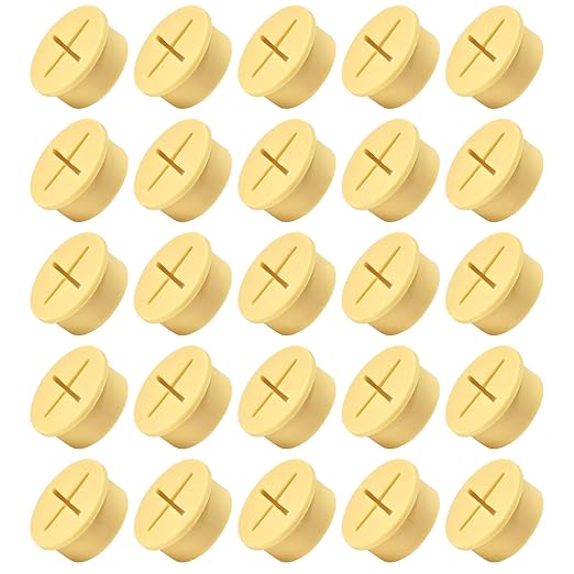 20Pcs Desk Grommet, Flexible Rubber Wire Grommets, Wall Grommets by EASYEAH