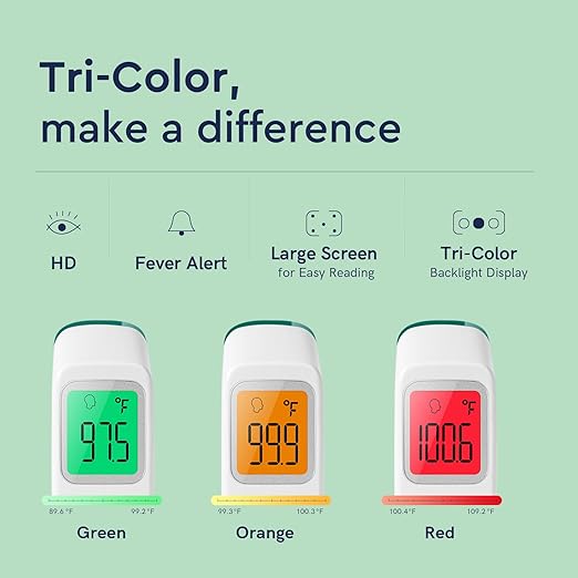 Forehead Thermometer for Adults and Kids, Fast Accurate Thermometer - Image 3