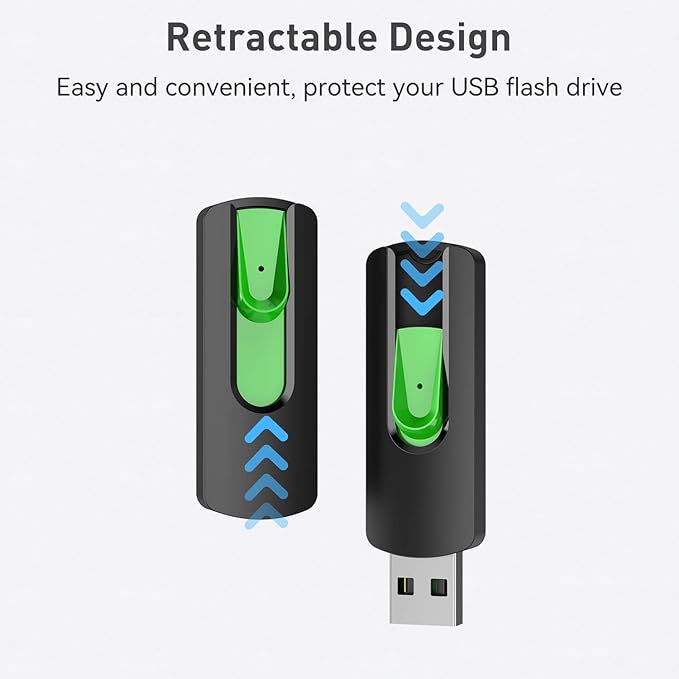 Aiibe 32GB Flash Drive 10 Pack 32GB USB Flash Drives Thumb Drive USB 2.0 Memory - Image 3