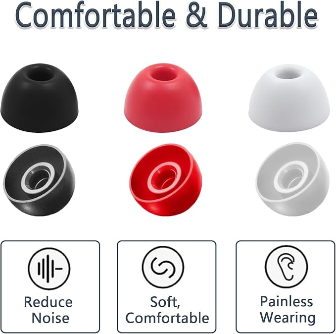 Replacement Silicone Ear Tips for Beats Fit Pro/Studio Buds/Studio Buds+ - Image 6