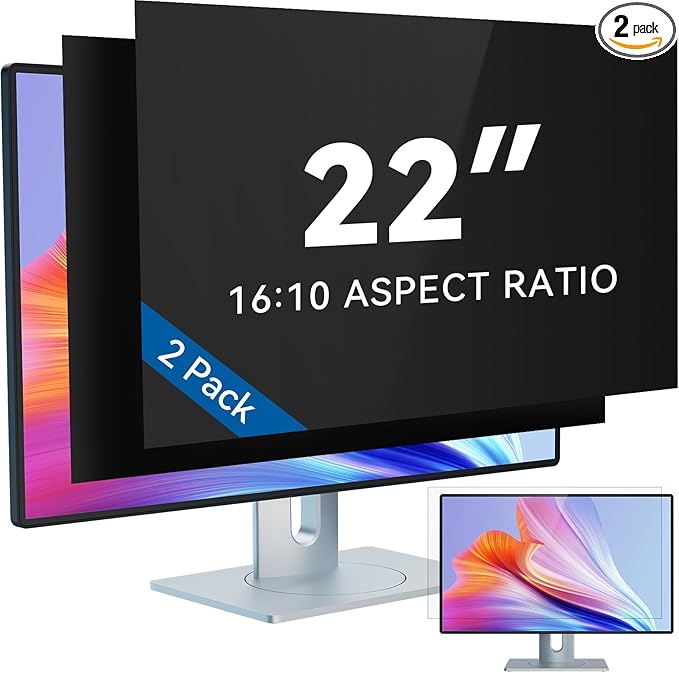 IPROKKO 22 Inch Computer Privacy Screen Filter by IPROKKO