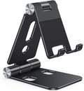 OMOTON Foldable Cell Phone Stand, C4 Portable Aluminum Phone Holder, Adjustable by OMOTON