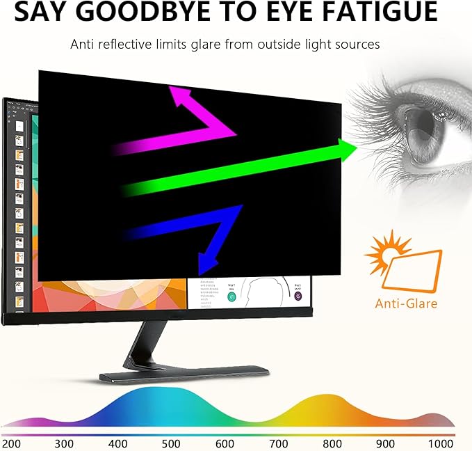 【2-Pack】 24 Inch Computer Privacy Screen - Image 5