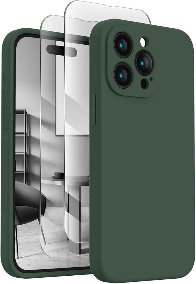 FireNova Designed for iPhone 15 Pro Case, Silicone Upgraded Phone Case with by FireNova