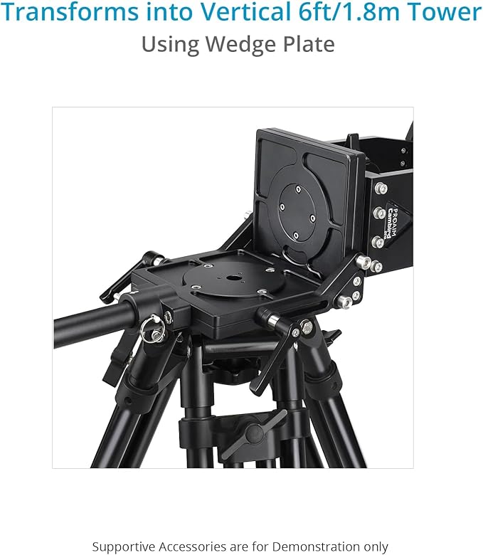 Proaim Cambird Pro 4-in-1 Gear. 6ft Video Camera Slider. Portable Mini Jib. - Image 7