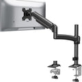 Single Monitor Mount Holds Max 22lbs, 13-32 inch Monitor Desk Mount, Height by ERGOFOCUS