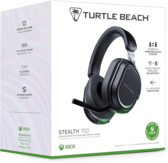 Turtle Beach Stealth 700 Gen 3 Wireless Multiplatform Amplified Gaming Headset - Image 9