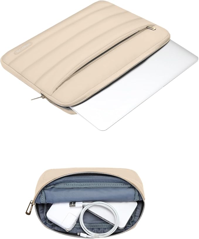 MOSISO 15-15.6 inch Laptop Case, 16 inch Puffy Laptop Sleeve Compatible - Image 3