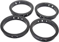 2-3/8" Black Snap-in Knockout Insulating Bushing Grommets, Plastic Cable Hole by EASYEAH