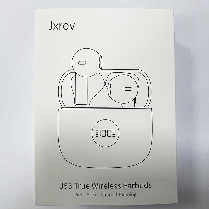 Jxrev Wireless Earbuds Bluetooth 5.4 Headphones Noise Cancelling, Earphones - Image 8