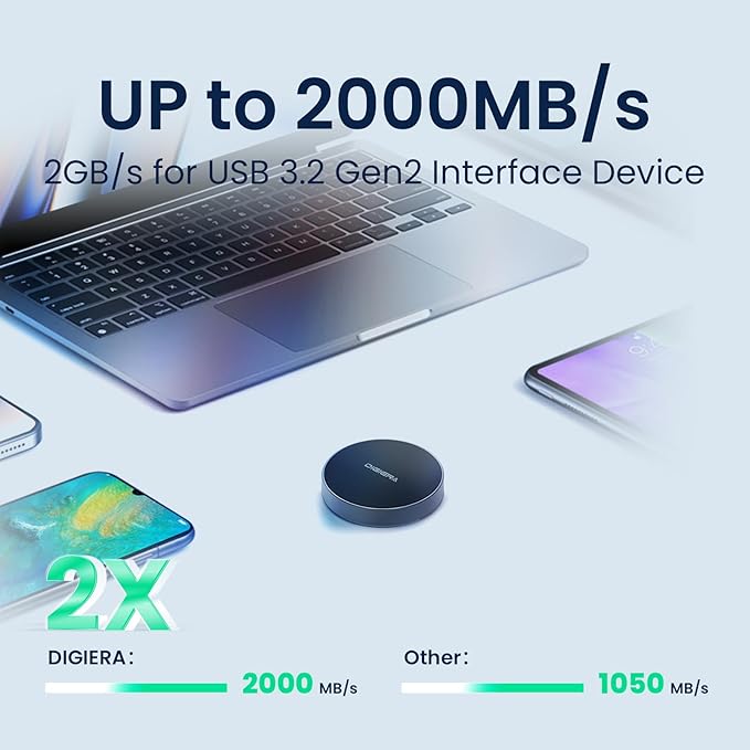 4TB Magnetic Portable SSD, External Solid State Drives - Image 4