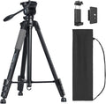 SmallRig CT-07 Aluminum Camera Tripod Stand, 63.4" Travel Tripod by SmallRig