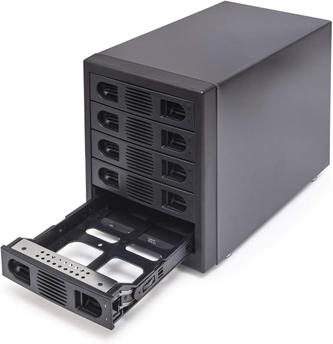 Syba 5 Bay Tool Less Tray Hot Swappable 2.5" 3.5" SATA III RAID HDD External - Image 9
