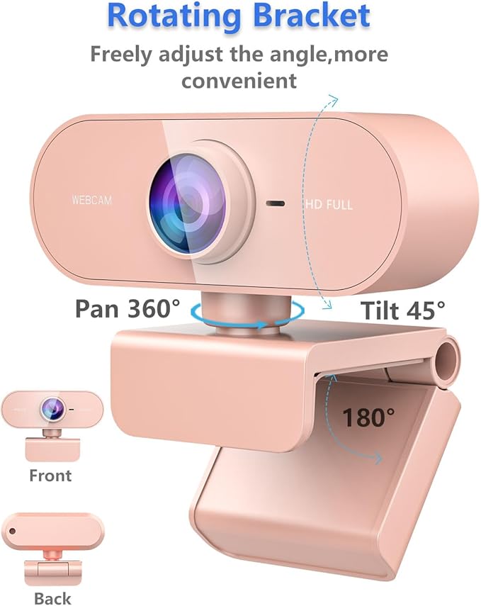 Webcam for PC&1080P HD Web Cam, Webcam - Image 4