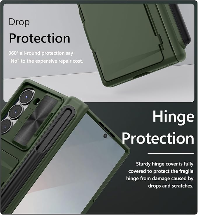 Vihibii for Samsung Galaxy Z Fold 6 Wallet Case - Image 7