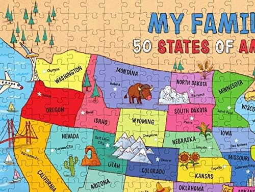 My 50 States Personalized Puzzle – 500 Pieces - Image 3