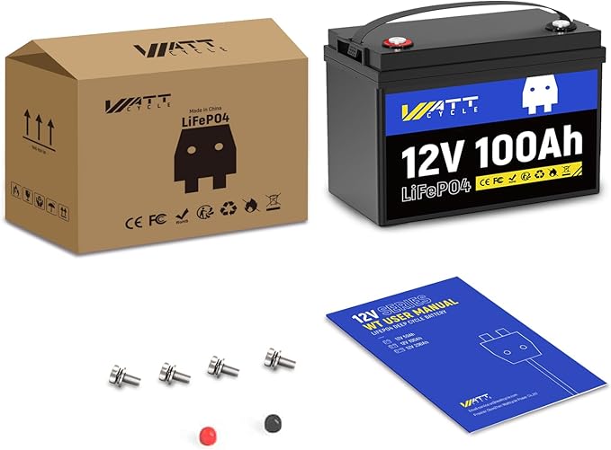 12V 100Ah LiFePO4 Battery, Lithium Battery Up to 15000 Cycles, Low Temperature - Image 9