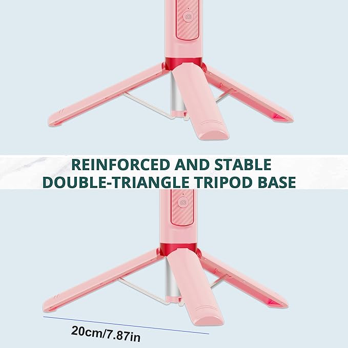 Selfie Stick, Foldable Cellphone Tripod - Image 4
