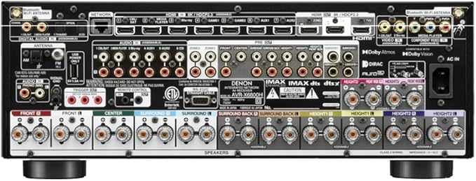 Denon AVR-X6800H 11.4 Channel 8K Receiver - Image 3