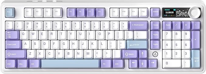 AK980 97Keys Tri-Mode Full Mechanical Keyboard, Gasket-Mounted, Hot-Swappable by FIRSTBLOODONLYGAME
