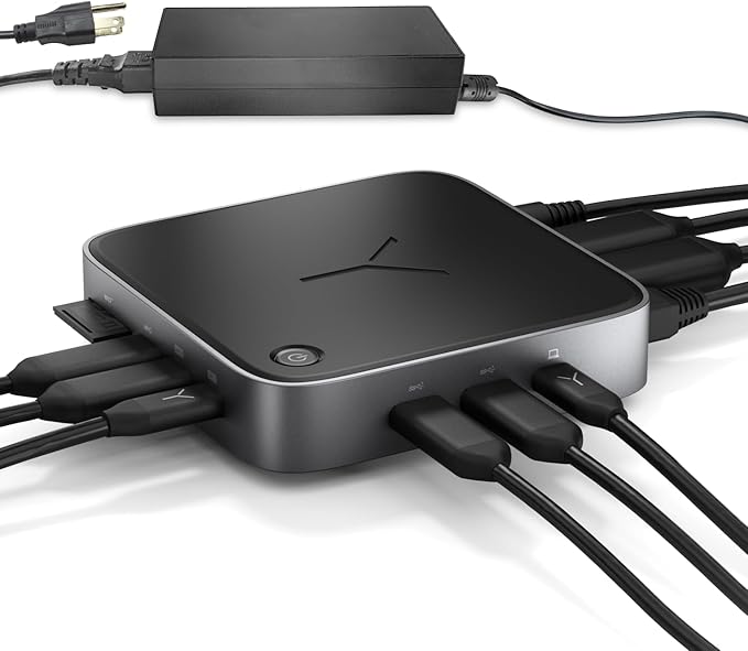 Brydge Stone CORE Powered Charging Docking Station – 10 Ports, 100W PD by Brydge