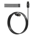 Adoreen Ultra-Thin Slim Digital Optical Audio Cable 30FT, Fiber Optic SPDIF by Adoreen
