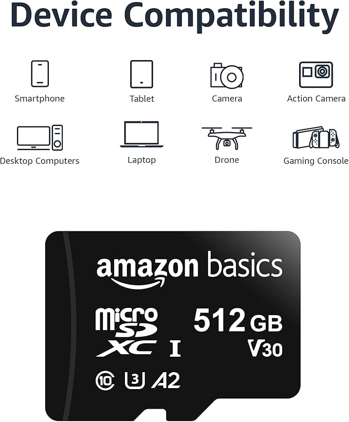 Amazon Basics Micro SDXC Memory Card - Image 3