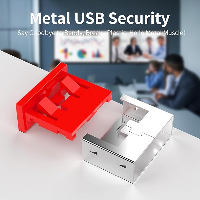 24PCS USB Metal Port Lock Blocker - Image 2