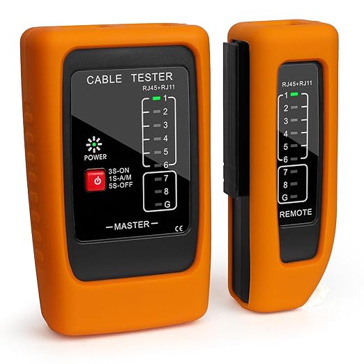 Network Cable Tester and Ethernet Tester by Brileine