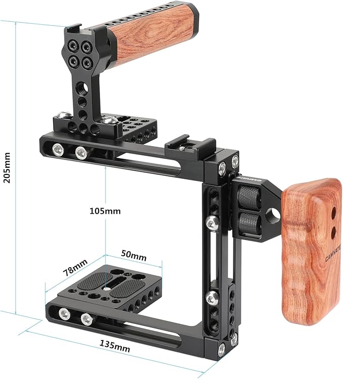 CAMVATE Universal Adjustable Camera Cage Fit - Image 6