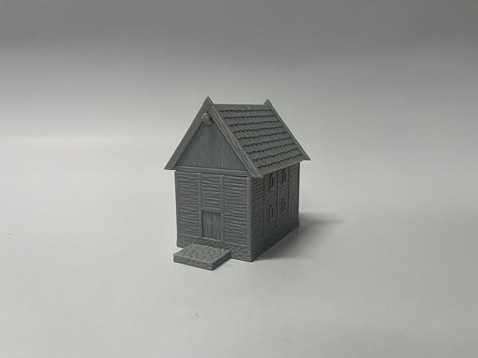 Paintable Tabletop Miniature Little Town Building Terrains Compatible - 18mm - Image 5