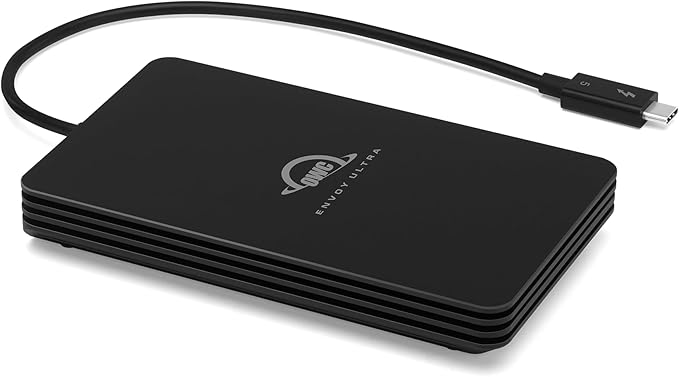 OWC 2TB Envoy Ultra Thunderbolt 5 Portable SSD Enclosure External Drive by OWC