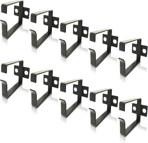 10 Pack Server Rack Cable Management D-Ring Hooks by MetamasLab