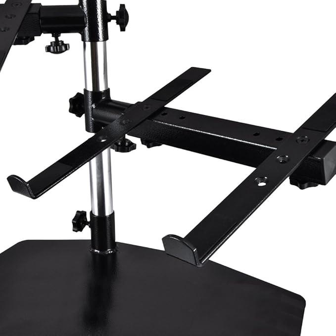 Pyle Portable Dual Laptop Stand – Standing Table Holder - Image 4