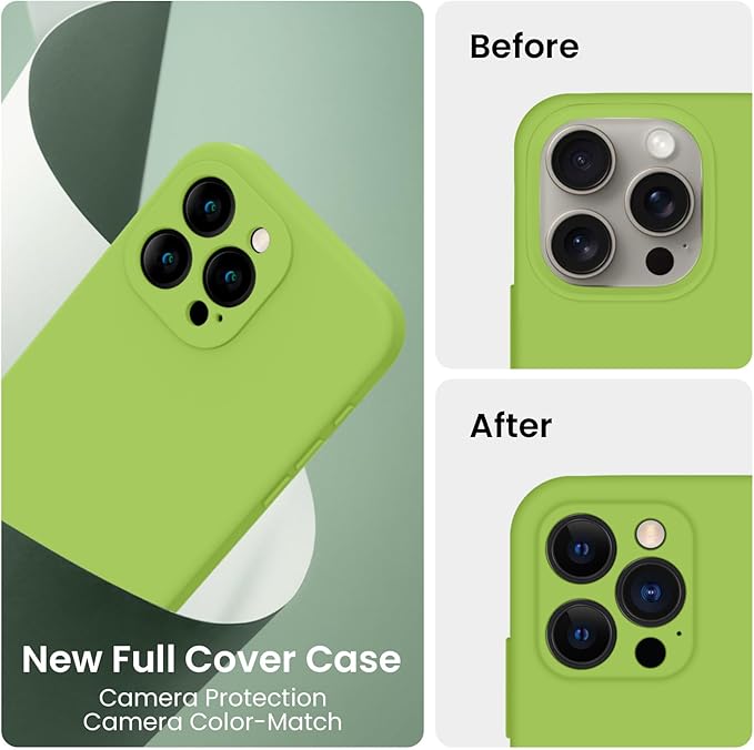 FireNova Designed for iPhone 15 Pro Case, Silicone Upgraded Phone Case with - Image 3